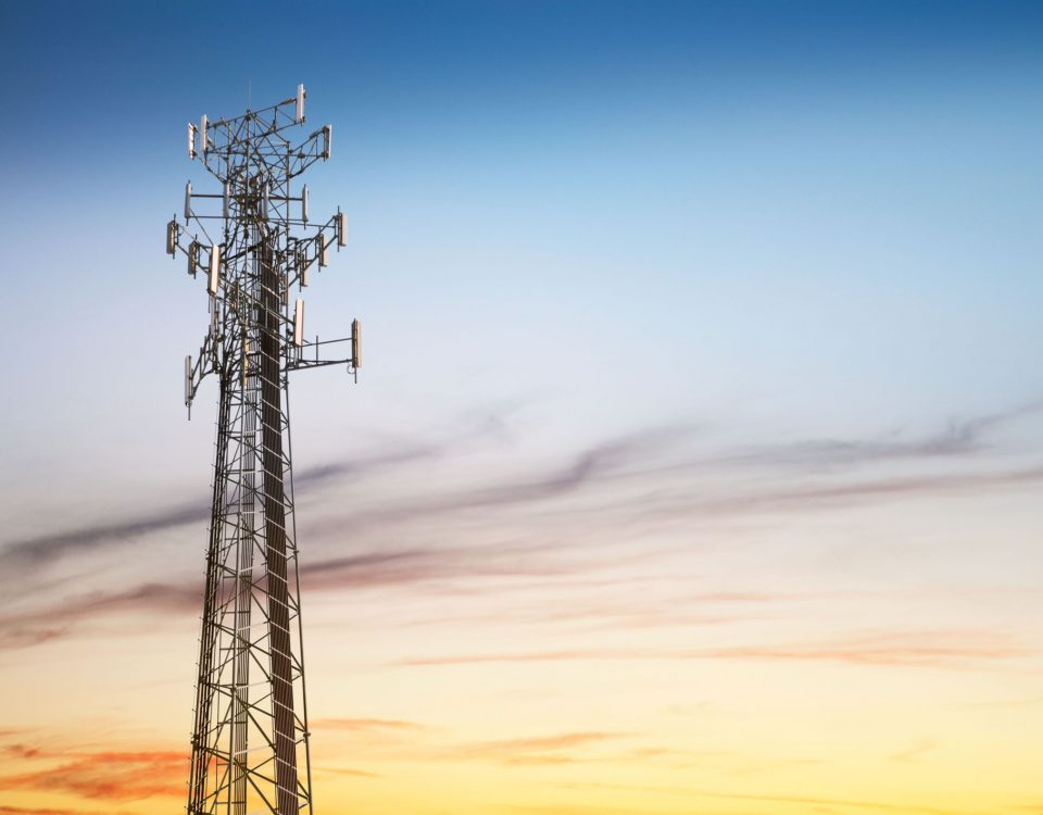 Structural Steel Mobile Communication Tower